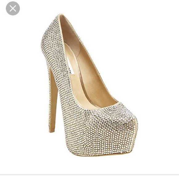 Steve Madden Rhinestone Heels - Picture 6 of 7